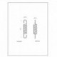 G0524419A Resorte de extensión para rueda trasera de Jog Yamaha (por par)